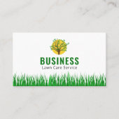 Professionele & betaalbare gazon zorg van hoge kwa visitekaartje (Voorkant)