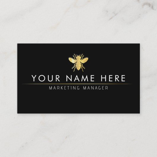professionele bijenhouder honing visitekaartje (Voorkant)