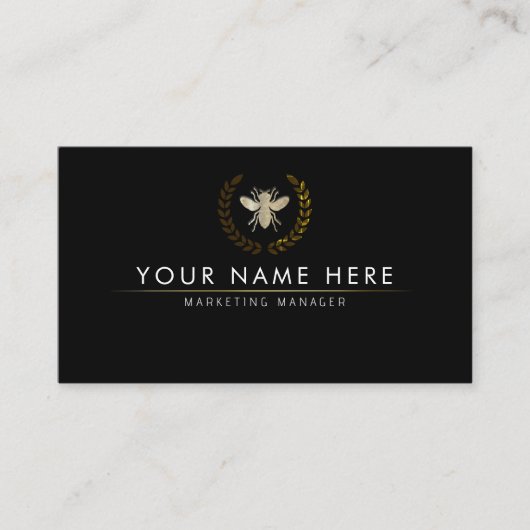 professionele bijenhouder honing visitekaartje (Voorkant)