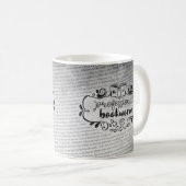 Professionele bladwijzer koffiemok (Voorkant rechts)