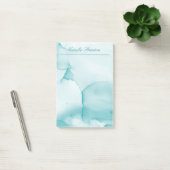 Professionele blauwe en witte Waterverf Post-it® Notes (Kantoor)