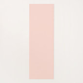 Professionele Blush Roze Herhalende Logo Achtergro Yogamat (Achterkant)