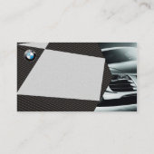 professionele BMW autodealer en verkoopkaart Visitekaartje (Achterkant)