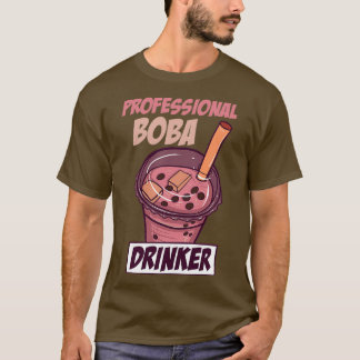 Professionele Boba Drinker Funny Bubble Tea 1 T-shirt