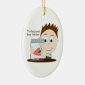 Professionele boetsenvanger keramisch ornament (Rechts)