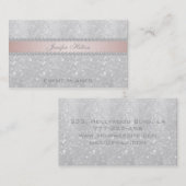 professionele bokeh parels visitekaartje (Voorkant / Achterkant)