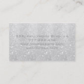 professionele bokeh parels visitekaartje (Achterkant)