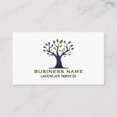 Professionele boomverzorger Landschap & Boomverzor Visitekaartje (Voorkant)