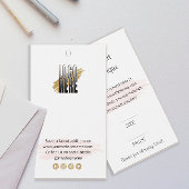 Professionele Boutique Logo Clothing Price Label Visitekaartje