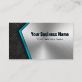 Professionele bouwer Metaal Visitekaartje (Voorkant)