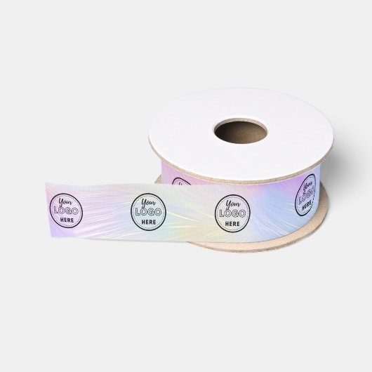 Professionele Branding Iridescent Opal Stijlvolle  Grosgrain Lint (Spoel)