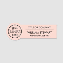 Professionele Branding logo Pink Medewerker Person