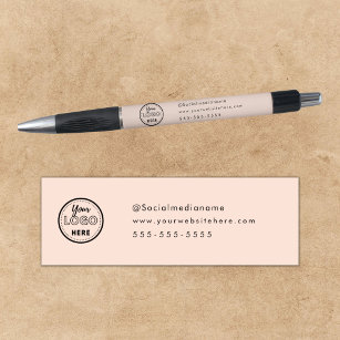 Professionele Branding Minimalistische Logo Blush  Pen