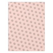Professionele Branding Minimalistische Logo Blush  Tafelkleed (Voorkant)