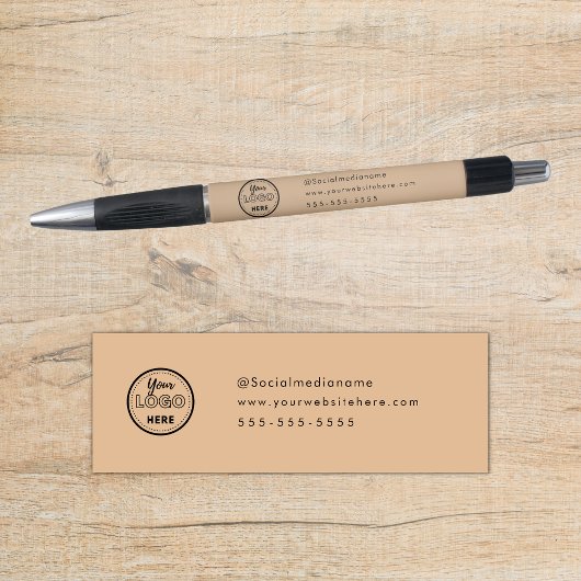 Professionele branding minimalistische Logo chique Pen