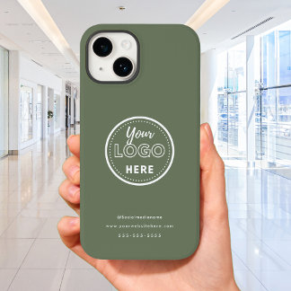 Professionele Branding Minimalistische Logo Sage G Case-Mate iPhone 14 Hoesje