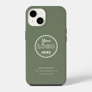 Professionele Branding Minimalistische Logo Sage G iPhone 14 Hoesje