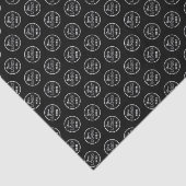 Professionele Branding Minimalistische Promo Logo  Tissuepapier (Detail)