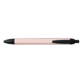 Professionele branding minimalistische roze logo zwarte inkt pen (Achterkant)