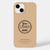 Professionele Branding Minimalistische Rustieke Pr Case-Mate iPhone Case (Achterkant)