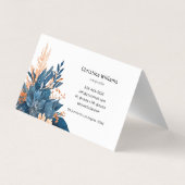 Professionele Branding Moderne Elegante Marketing Visitekaartje (Achterkant)