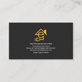 Professionele brief E Elektrische startstekker Visitekaartje (Achterkant)