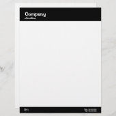 Professionele briefhoofd (Voorkant / Achterkant)