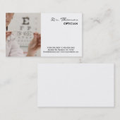 Professionele bril Optician visitekaartjes (Voorkant / Achterkant)