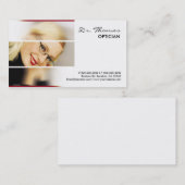 Professionele bril Optician visitekaartjes (Voorkant / Achterkant)