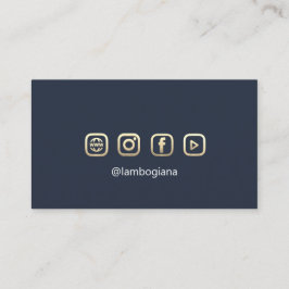 Professionele Brows Gold Logo Microblading Busines Visitekaartje