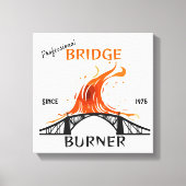 Professionele brugbrander canvas afdruk (Voorkant)