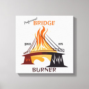 Professionele brugbrander canvas afdruk