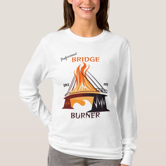 Professionele brugbrander t-shirt (Voorkant)