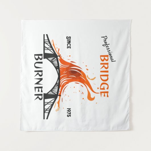 Professionele brugbrander wandkleed (Voorkant (horizontaal))