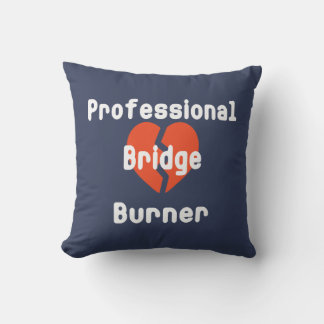Professionele bruggenbouwer Funny zakelijke humor Kussen