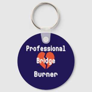 Professionele bruggenbouwer Grappige zakelijke hum Sleutelhanger