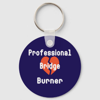 Professionele bruggenbouwer Grappige zakelijke hum Sleutelhanger
