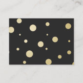 Professionele bruiloft- en gebeurtenissenplanner visitekaartje (Achterkant)