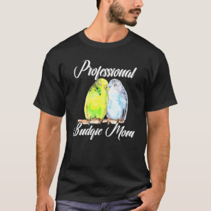 Professionele Budgie Moeder Parkiet Vogel Budgerig T-shirt