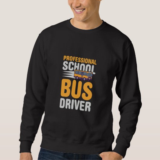 Professionele Buschauffeur I Rijschool Trui (Voorkant)