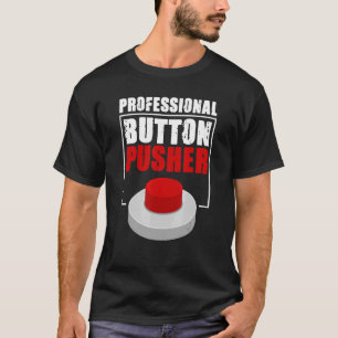 Professionele Button Pusher G Code Engineer Machin T-shirt