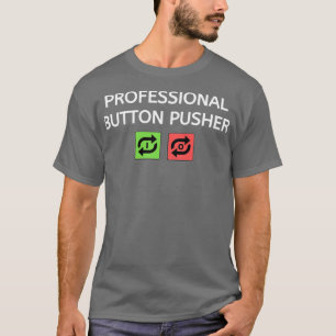 Professionele Button T-shirt