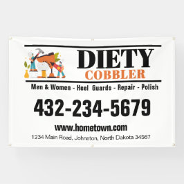 Professionele Car Magnet voor Schoenhersteller Spandoek