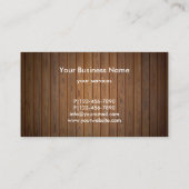 Professionele Carpenter reparatie visitekaartjes (Achterkant)