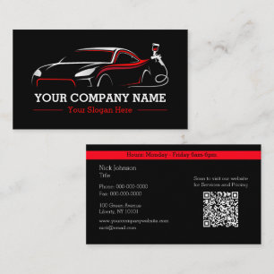 Professionele carrosseriezaak Automotive Visitekaartje