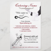 Professionele Catering Flyers (Voorkant)