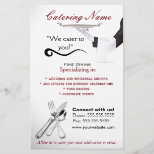 Professionele Catering Flyers