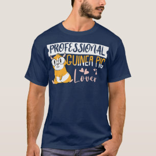 Professionele cavia-liefhebber van Guinee-Pigs own T-shirt
