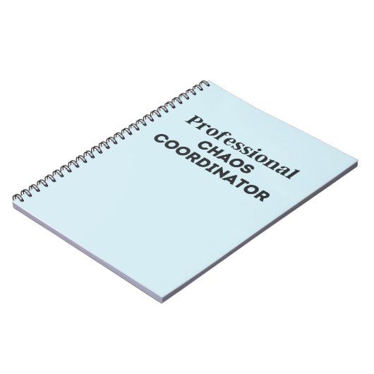 Professionele chaoördinator notitieboek (Linkerzijde)