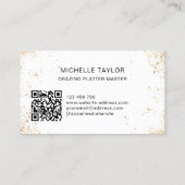 Professionele Charcuterie Catering Grazing Board Visitekaartje (Achterkant)